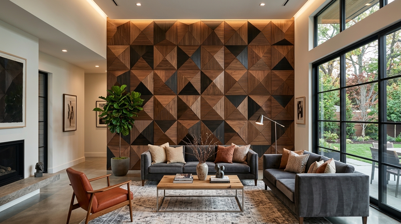 Custom Accent Wall Design & Installation