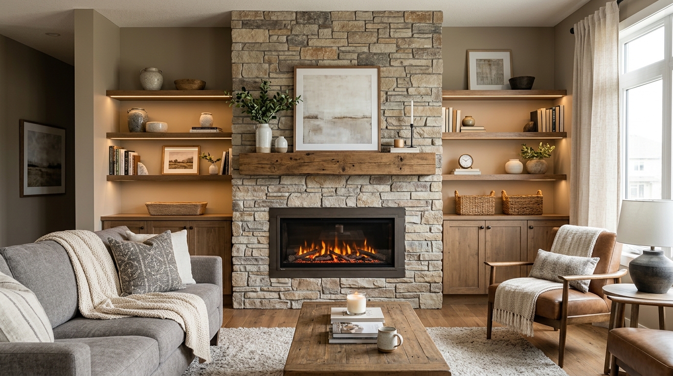 Fireplace Build-Outs & Feature Walls